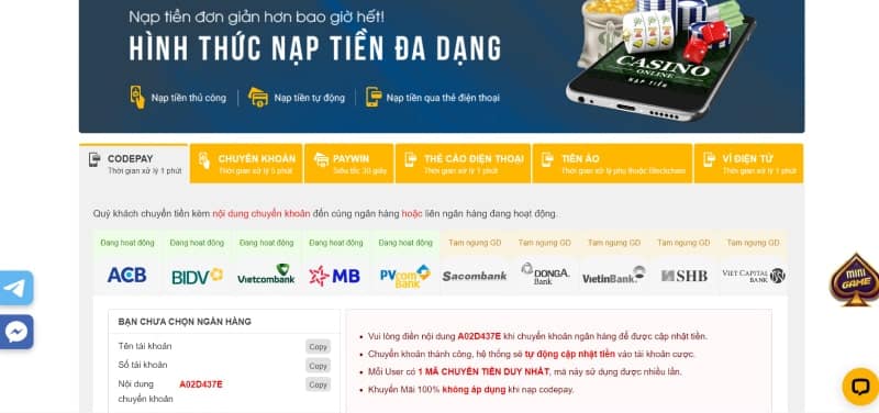 Nạp Codepay