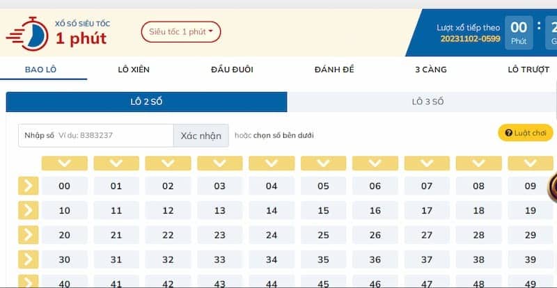 Chọn mục chơi lô đề Five88 yêu thích nhất