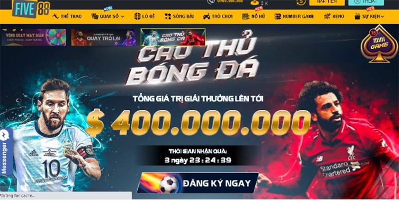 Đăng ký tài khoản tại Five88 để khám phá game dễ dàng